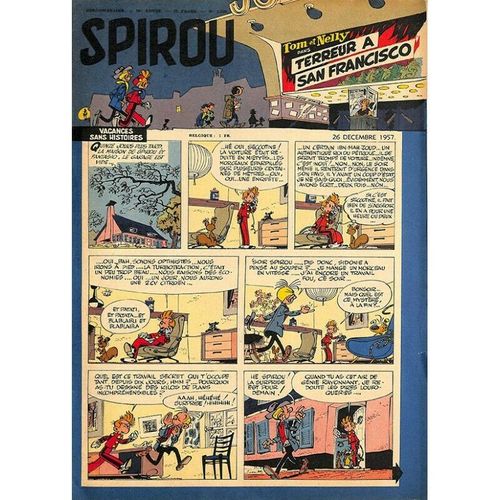 BD Spirou N° 1028  1957