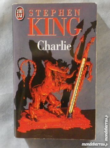 LIVRE Stephen King Charlie j'ai lu n°2089-1986