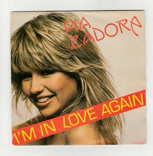 VINYL  45T pia zadora i'm in love again 1982