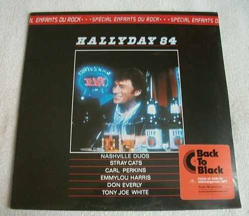 VINYL 33T Johnny Hallyday hallyday 84 1984