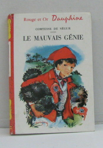 LIVRE comtesse de Ségur le mauvais génie n°213-1968