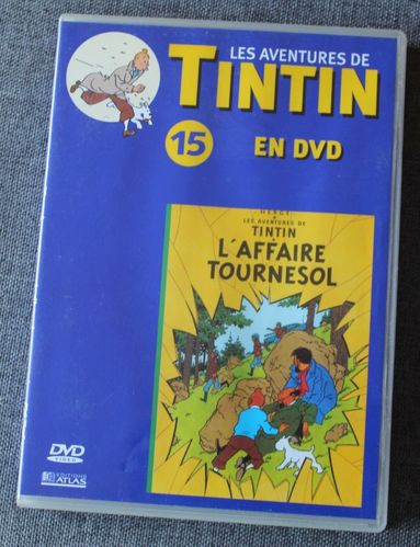DVD les aventures de tintin N°15 l'affaire tournesol 2003