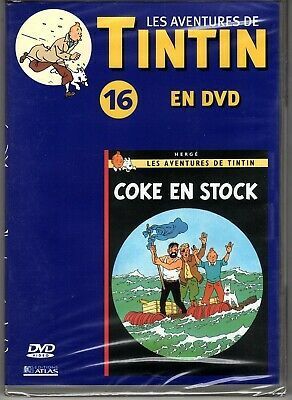 DVD les aventures de tintin N°16 coke en stock 2003
