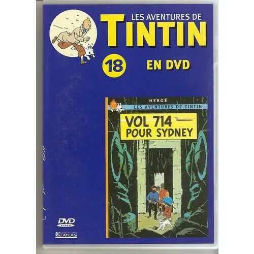 DVD les aventures de tintin N°18 vol714 pour sydney 2003