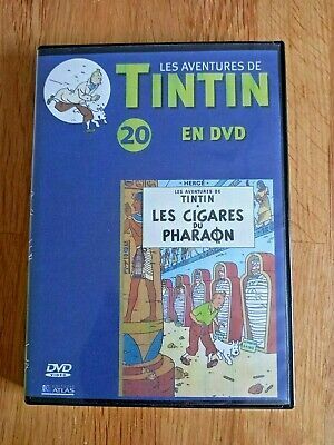 DVD les aventures de tintin N°20 les cigares du pharaon 2003