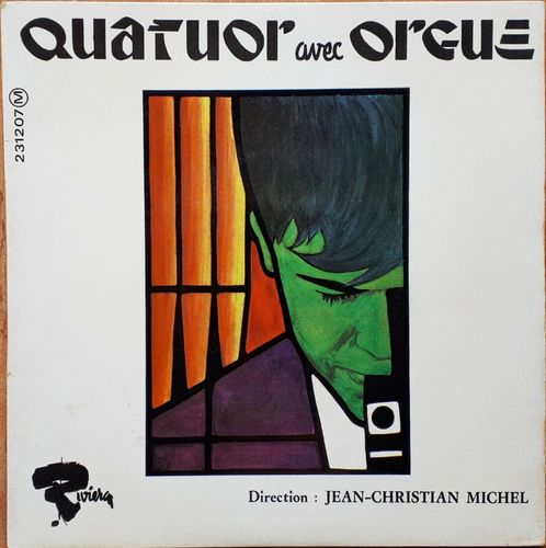 VINYL 45T jean Christian quatuor avec orgue Sonate les écritures BIEM