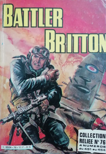 BD album battler britton N°76  imperia 1986