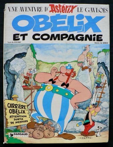 BD astérix23 obelix et compagnie EO 1976