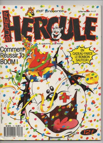 BD Super Hercule N°17 - 1987