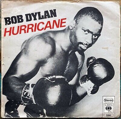 VINYL 45T bob dylan hurricane 1975
