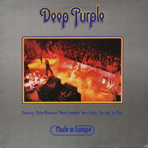 VINYL 33T deep purple made in europe 1976