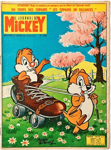 BD Le journal de mickey N°528-1962