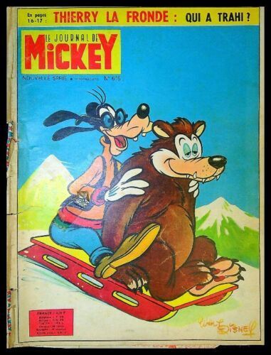 BD Le journal de mickey N°616-1964