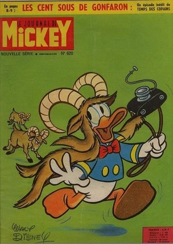 BD Le journal de mickey N°620-1964