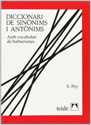 LIVRE Diccionari de Sinomims I antonims 1970
