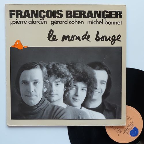 VINYL 33 T François Bérenger le monde bouge 1974