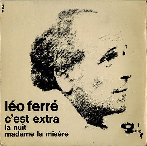 VINYL45T Léo Ferré c'est extra 1969 BIEM
